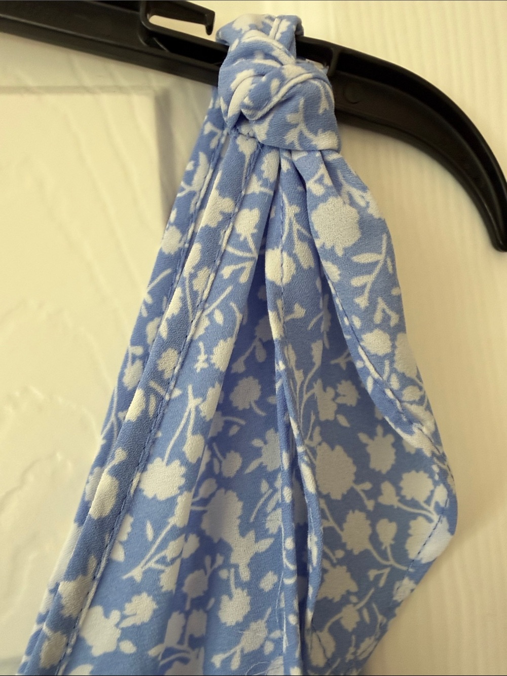 NWT Sienna Sky Light Blue Floral Maxi Dress - Picture 4 of 7